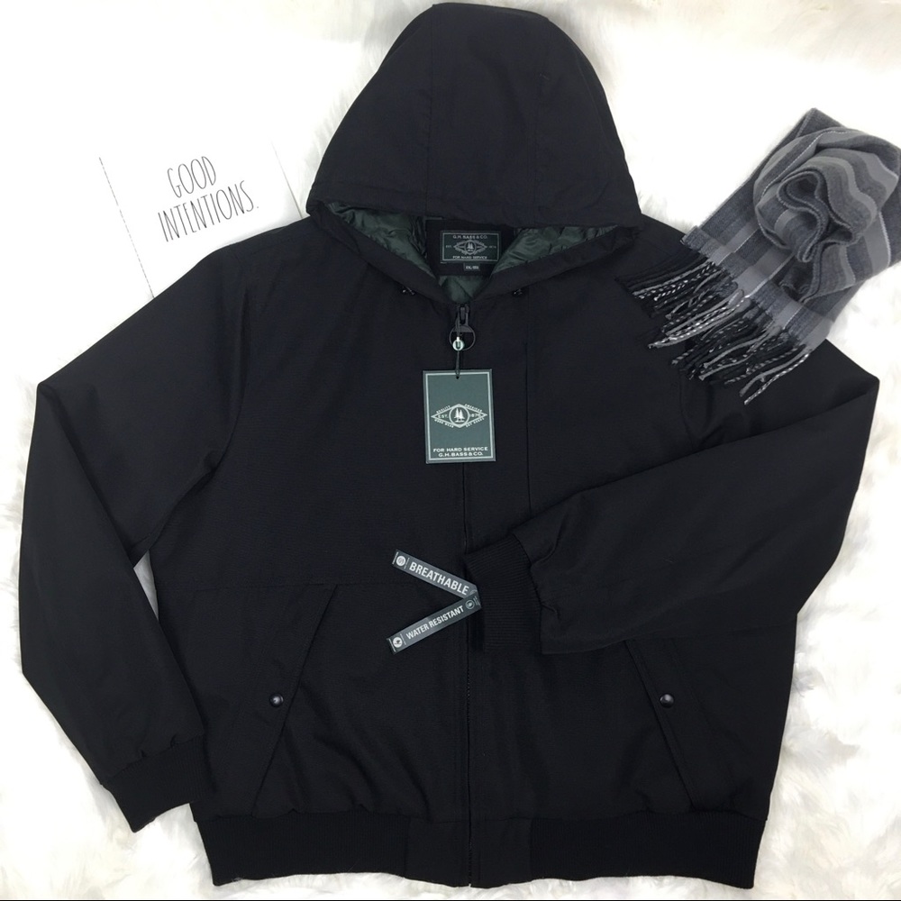 Bass GH Men’s Hoody Bomber Jacket